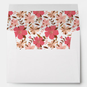 Hibiscus flowers Summer delight custom envelope