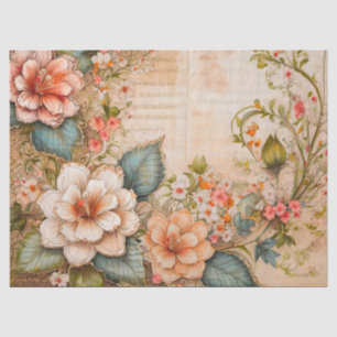 Hibiscus Flowers Tissue Paper