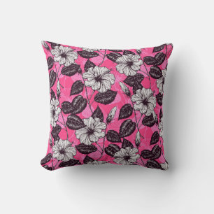 Hibiscus garden 2 cushion