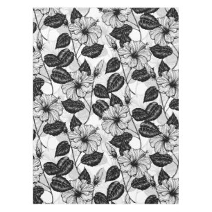 Hibiscus garden tablecloth