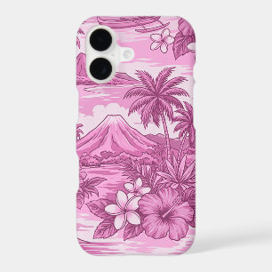 Hibiscus Island Hawaiian Scenic - Pink