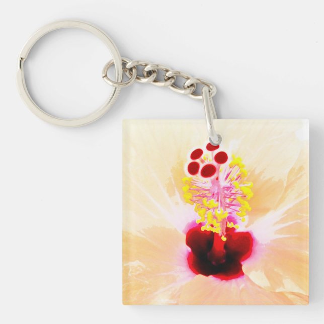 hibiscus key ring (Front)