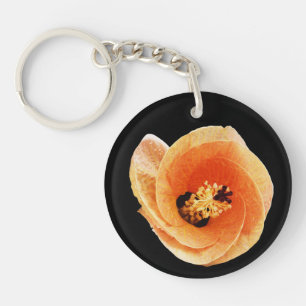 Hibiscus Key Ring