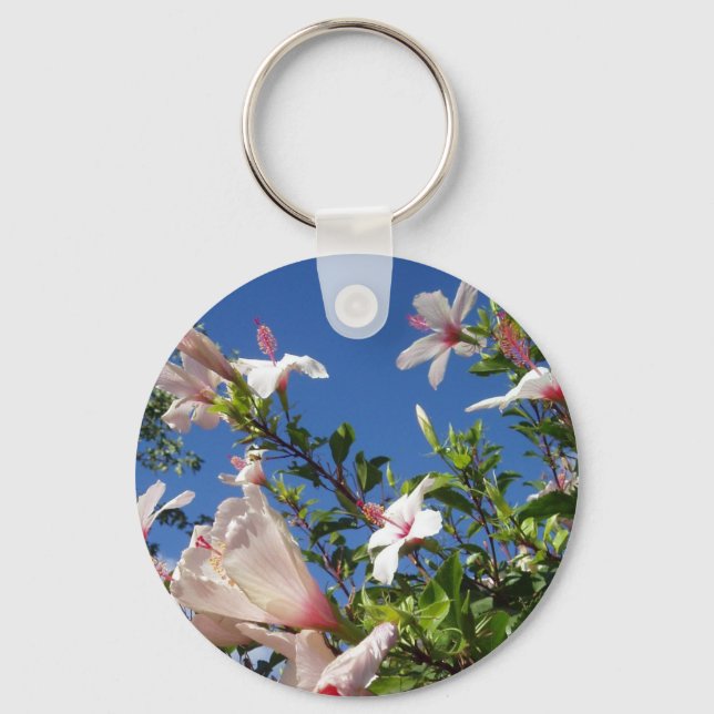 Hibiscus Keychain (Front)