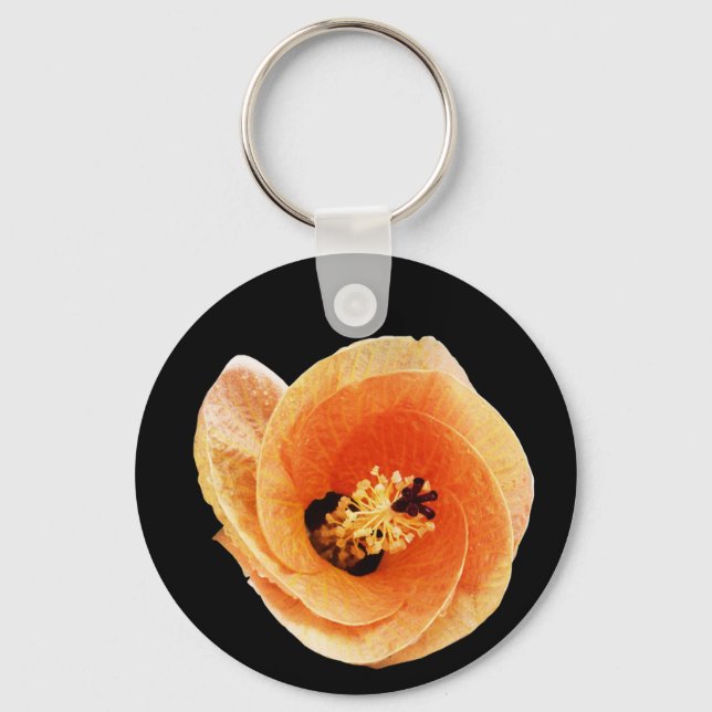 Hibiscus Keychain (Front)