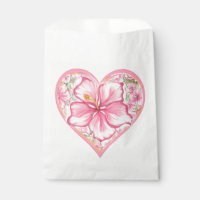 Hibiscus & lace PINK