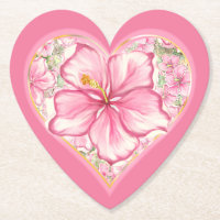 Hibiscus & lace PINK