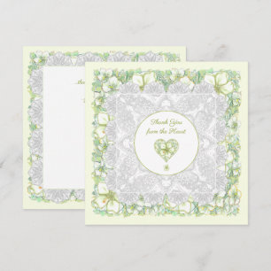 Hibiscus & lace WHITE