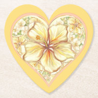 Hibiscus & lace YELLOW