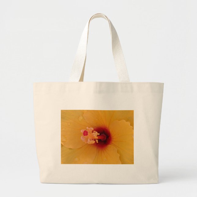 Hibiscus Large Tote Bag (Front)