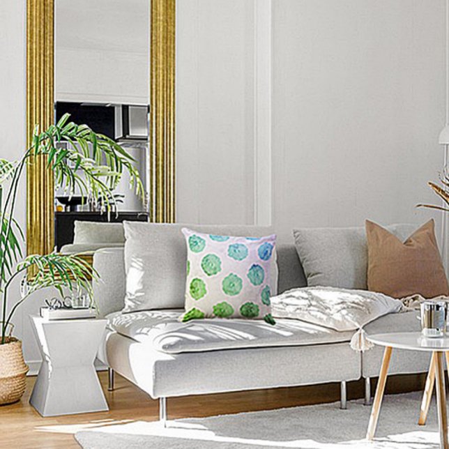 Hibiscus Medallion- Seaglass Cushion (Creator Uploaded)