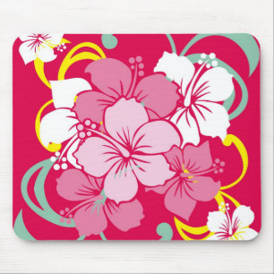 Hibiscus Mouse Pad