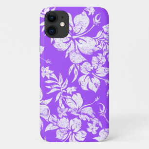 Hibiscus Pareau Hawaiian Floral Violet Case-Mate iPhone Case