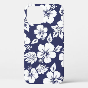 Hibiscus pattern iPhone 12 case