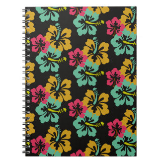 Hibiscus Pattern Notebook