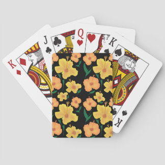 Hibiscus  playing cards