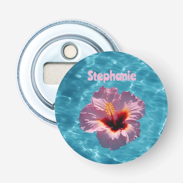 Hibiscus Summer Bottle Opener (Front)