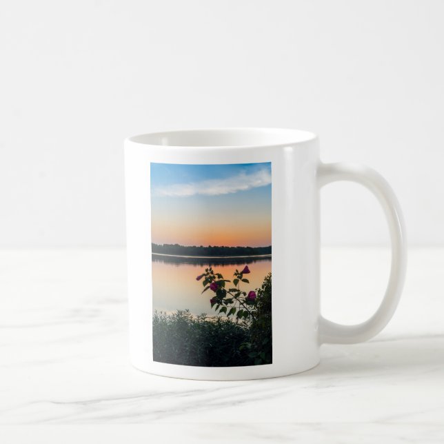 Hibiscus Sunrise Coffee Mug (Right)