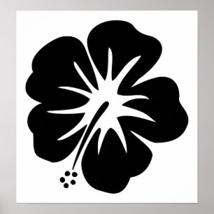 Hibiscus Template Poster