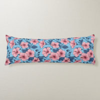 Hibiscus Tropical Floral Pattern