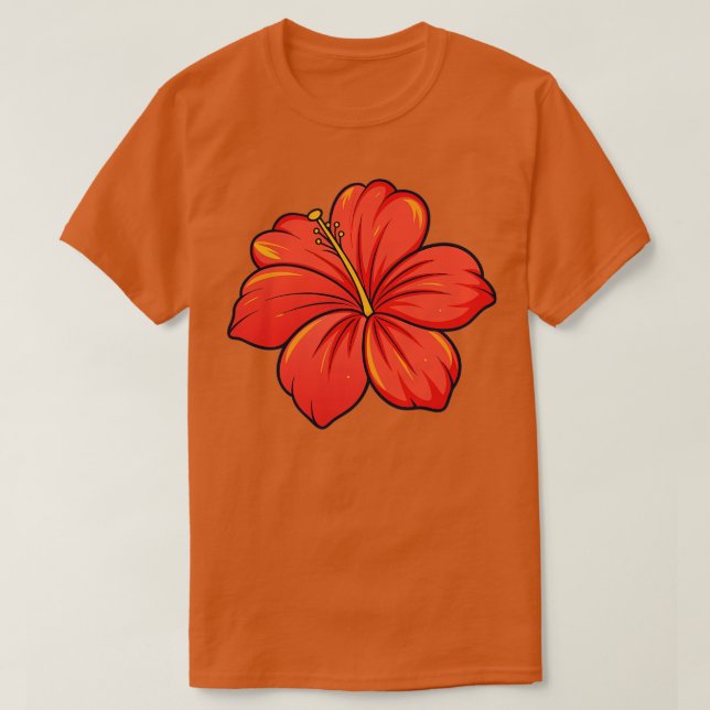 Hibiscus TShirt 30 (Design Front)