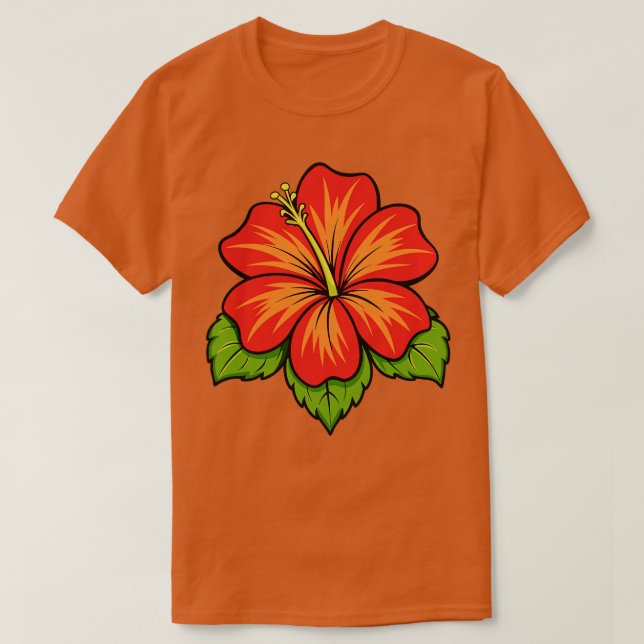Hibiscus TShirt 31 (Design Front)