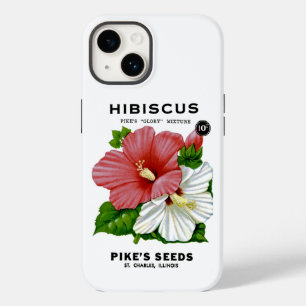Hibiscus Vintage Seed Packet Case-Mate iPhone Case