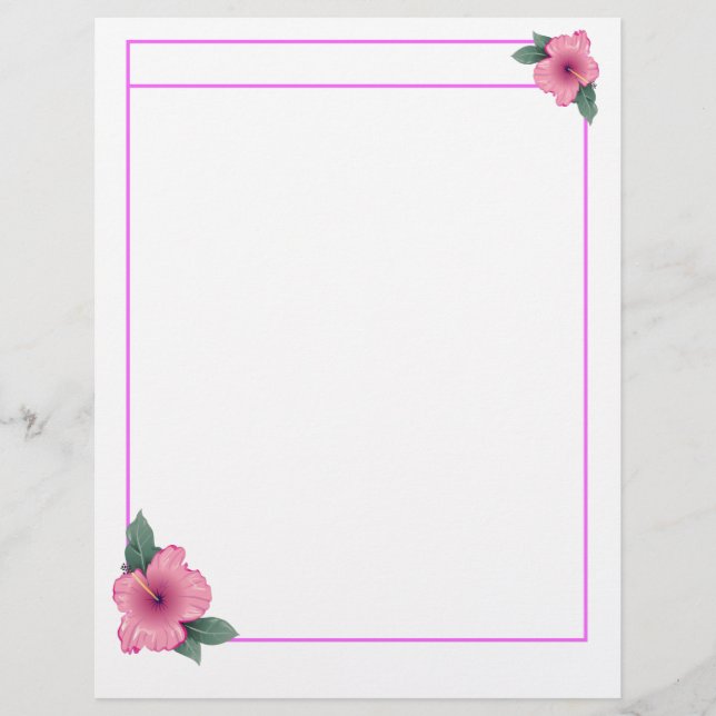 hibiscusletterhead (Front)