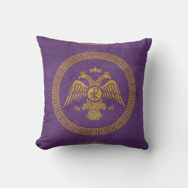 Hic est Pulvinus Romanus. Cushion (Front)