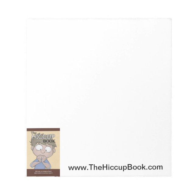 Hiccup Book notepad (Front)