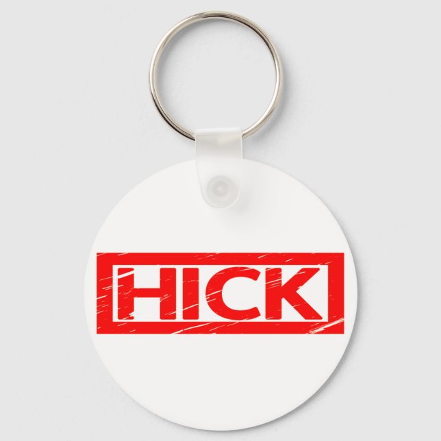 Hick Stamp Key Ring (Front)