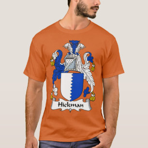 Hickman Coat of Arms Family Crest  T-Shirt