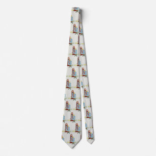 Hickory, Dickory, Dock Mother Goose Nursery Rhyme Tie