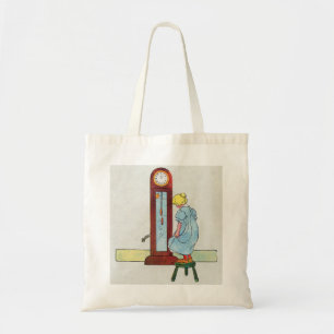 Hickory, Dickory, Dock Mother Goose Nursery Rhyme Tote Bag