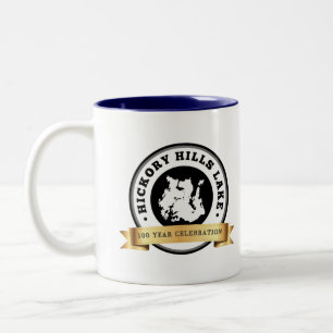 Hickory Hills Lake 100 Years Celebration Mug