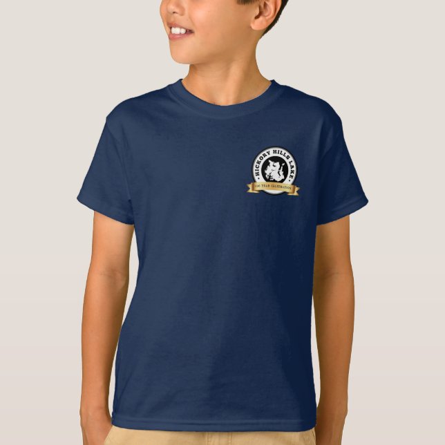 Hickory Hills Lake 100 Years Celebration Tshirt (Front)
