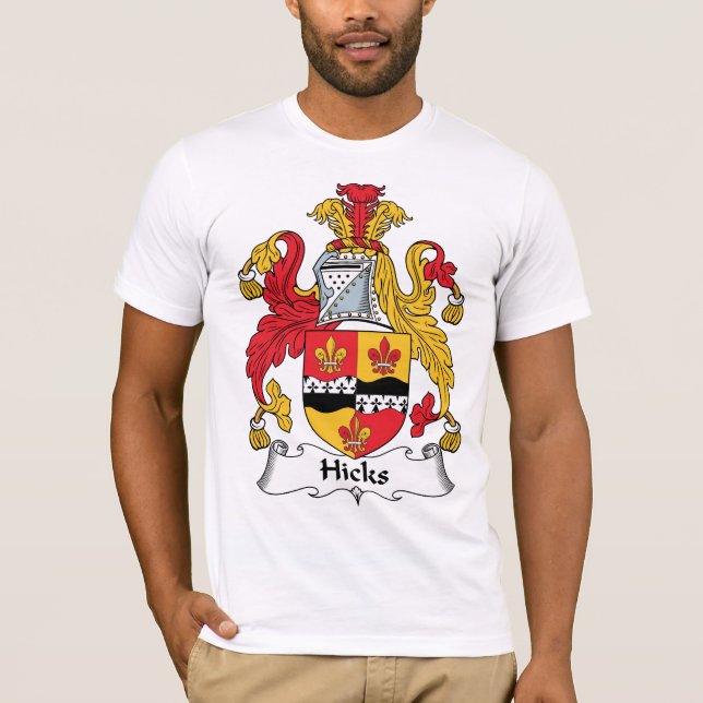 Hicks Family Crest T-Shirt (Front)