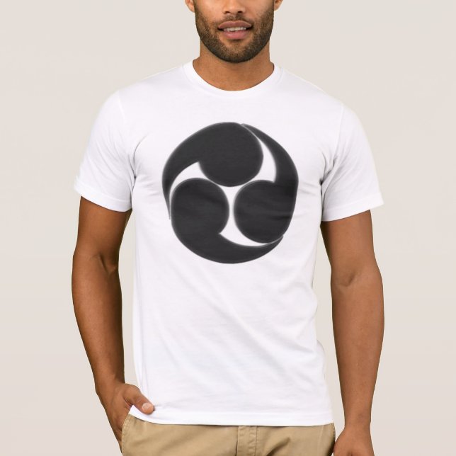 Hidari Mitsudomoe T-shirt (Front)