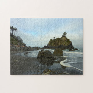 Hidden Beach II at Redwood National Park Jigsaw Puzzle