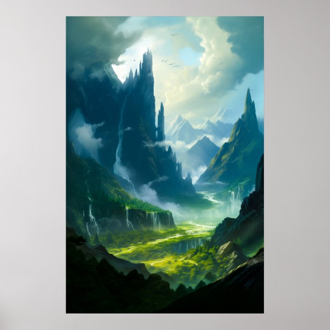 Hidden Castle in The Valley Poster (Front)