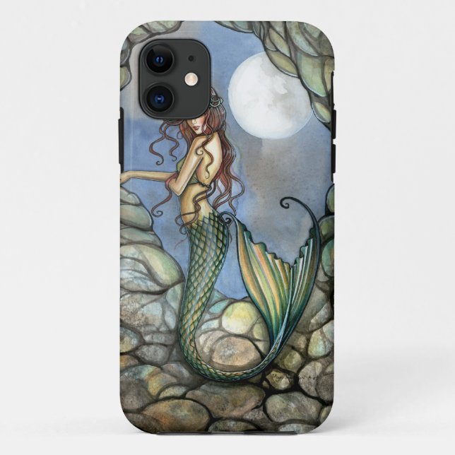 Hidden Cavern Mermaid Fantasy Art Mermaids Case-Mate iPhone Case (Back)