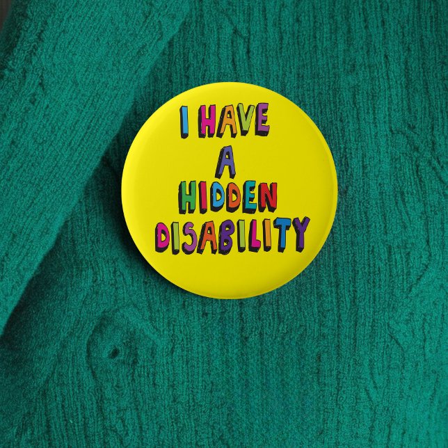 Hidden disability pin badge (Creator Uploaded)