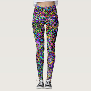 Hidden Dolphin Design Leggings