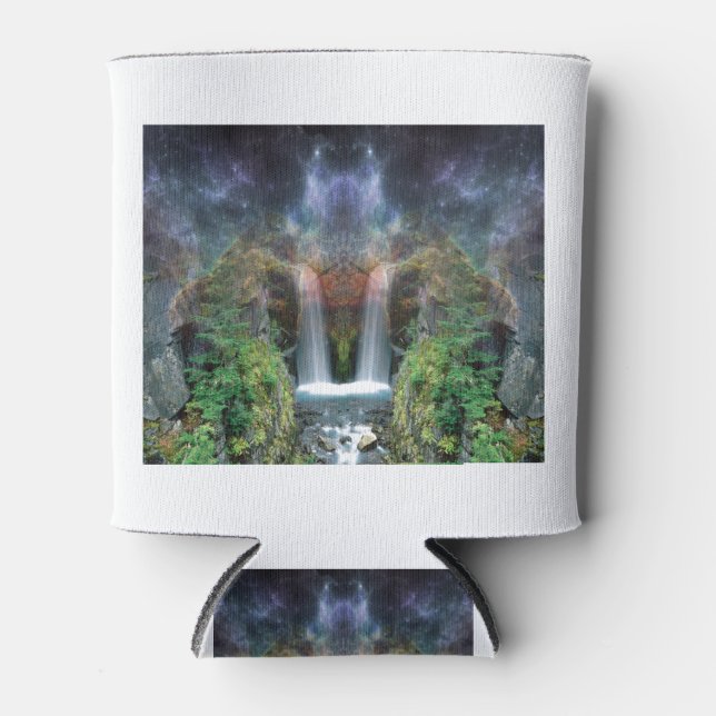 Hidden Faces in Fantasy Waterfalls Can Cooler (Front)
