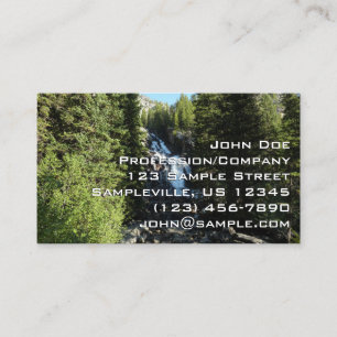 Hidden Falls in Grand Teton National Park Business Card