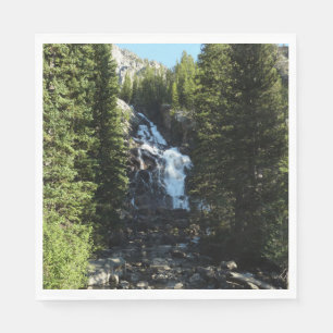 Hidden Falls in Grand Teton National Park Napkin