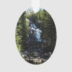 Hidden Falls in Grand Teton National Park Ornament