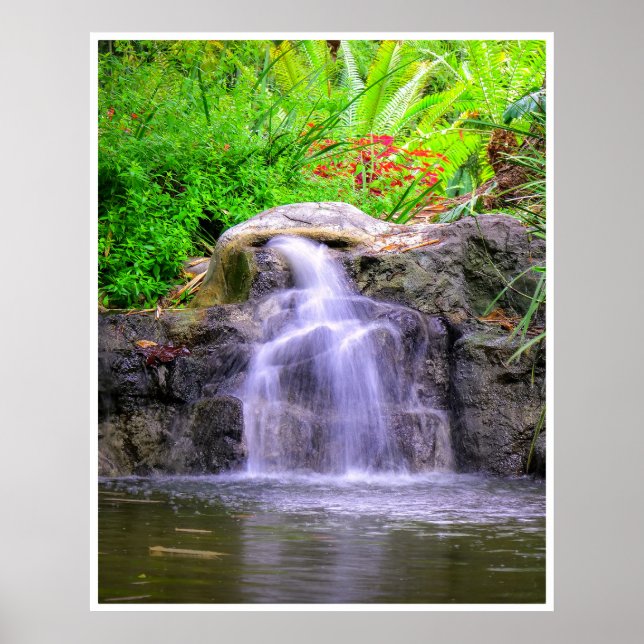 Hidden Garden Cascade Poster (Front)