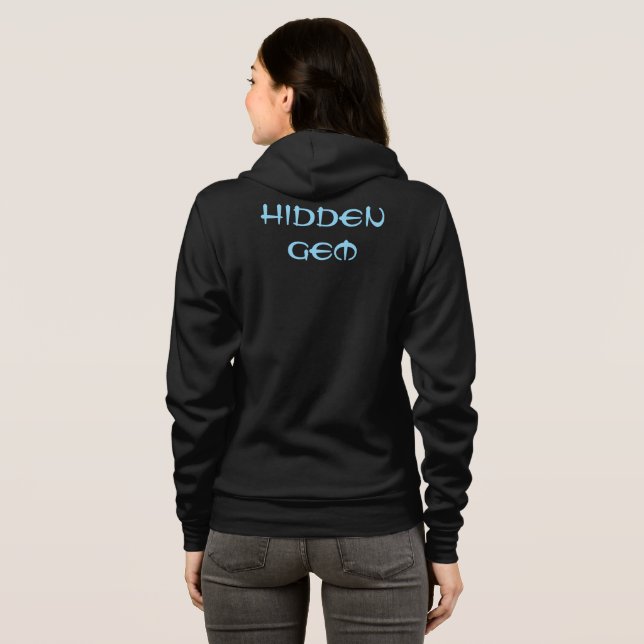 Hidden Gem T-Shirt Hoodie (Back Full)