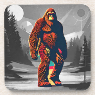 Hidden in Plain Sight: Colourful Bigfoot Coaster